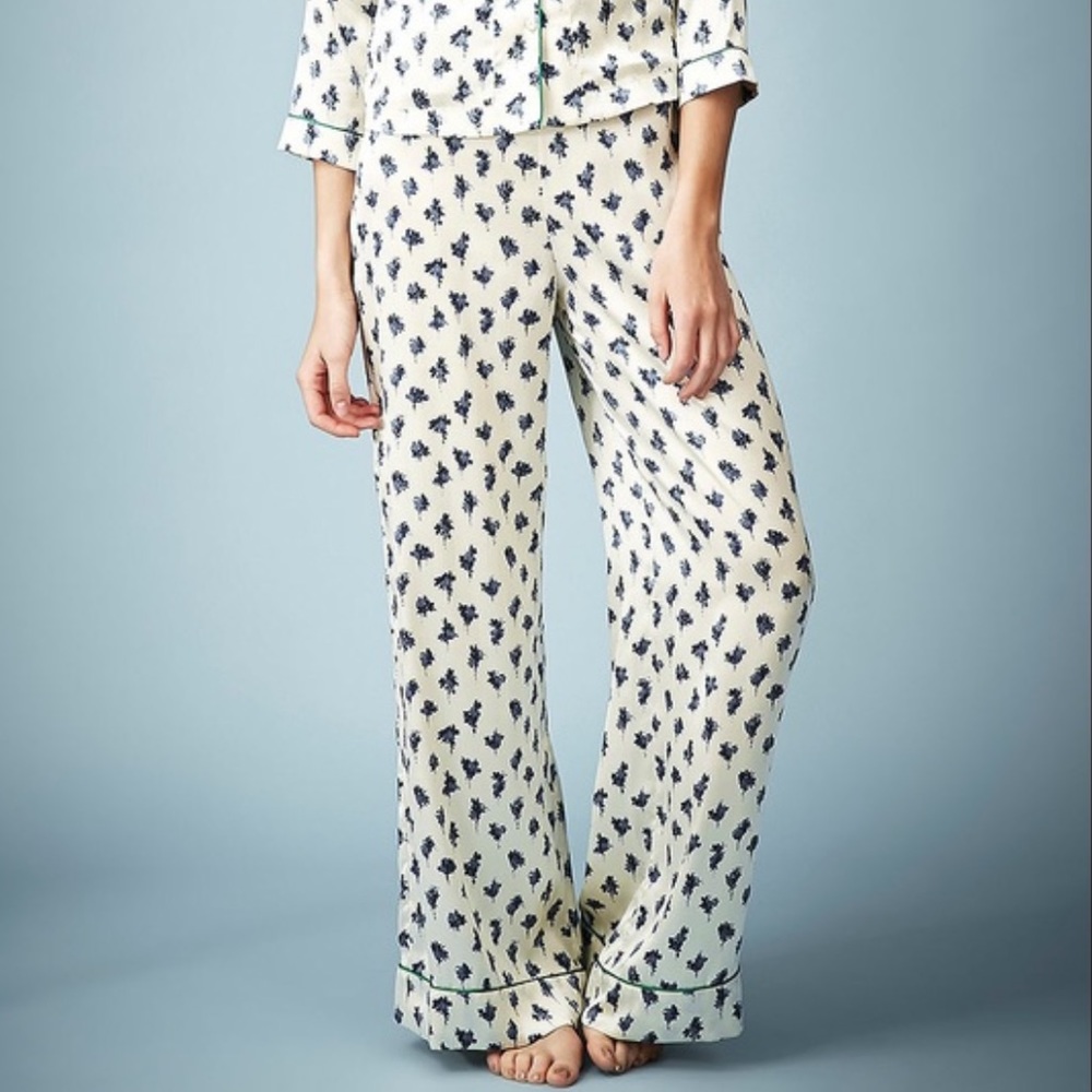 Kate Moss Topshop 145168 Women's Silk Trousers